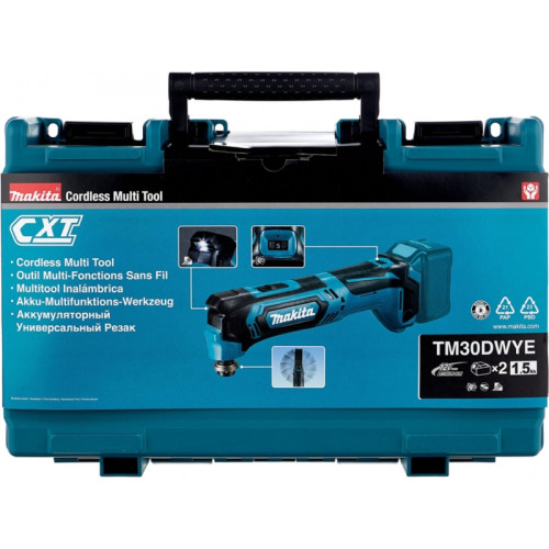 Многофункциональный инструмент Makita TM30DWYE синий/черный