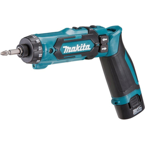 Отвертка аккум. Makita DF012DSE аккум. патрон:шестигранник 6.35 мм (1/4) (кейс в комплекте) Отвертка аккум. Makita DF012DSE аккум. патрон:шестигранник 6.35 мм (1/4) (кейс в комплекте)