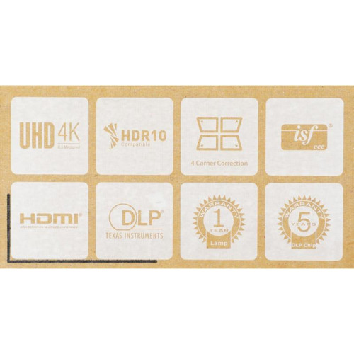 Проектор Acer H6815BD DLP 4000Lm LS (3840x2160) 10000:1 ресурс лампы:5000часов 2xHDMI 2.88кг