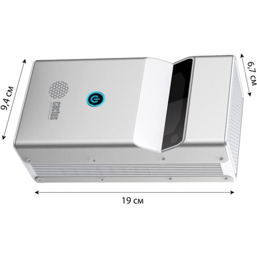 Проектор Cactus CS-PRU.03WT.Full HD-A DLP 6500Lm LS 650Lm ANSI (1920x1080) 2000:1 ресурс лампы:30000часов 2xUSB typeA 1xHDMI 1.5кг