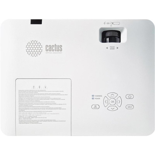 Проектор Cactus CS-S3.WT 3LCD 43000Lm LS 4300Lm ANSI (1280x1024) 15000:1 ресурс лампы:10000часов 1xUSB typeA 2xHDMI 3.26кг