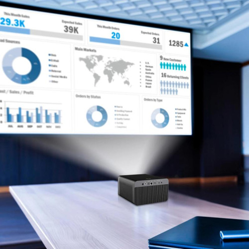 Проектор Cactus CS-H3.SG DLP 10500Lm LS 1050Lm ANSI (1920x1080) 200000:1 ресурс лампы:20000часов 1xUSB typeA 1xHDMI 3.1кг