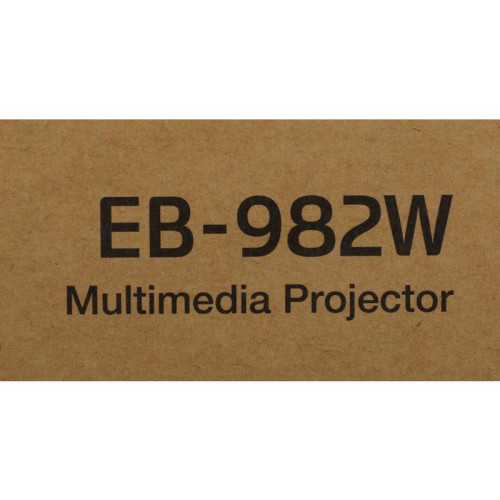 Проектор Epson EB-982W 3LCD 4200Lm LS (1280x800) 16000:1 ресурс лампы:6500часов 1xUSB typeA 1xUSB typeB 2xHDMI 3.1кг