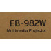 Проектор Epson EB-982W 3LCD 4200Lm LS (1280x800) 16000:1 ресурс лампы:6500часов 1xUSB typeA 1xUSB typeB 2xHDMI 3.1кг