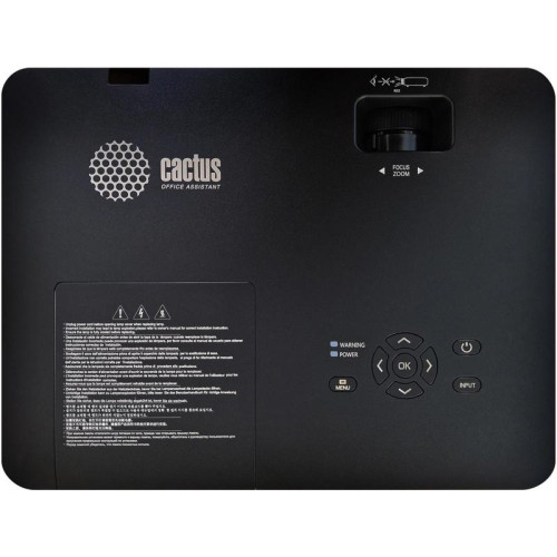 Проектор Cactus CS-S2.B 3LCD 40000Lm LS 4000Lm ANSI (1024x768) 15000:1 ресурс лампы:10000часов 1xUSB typeA 2xHDMI 3.26кг