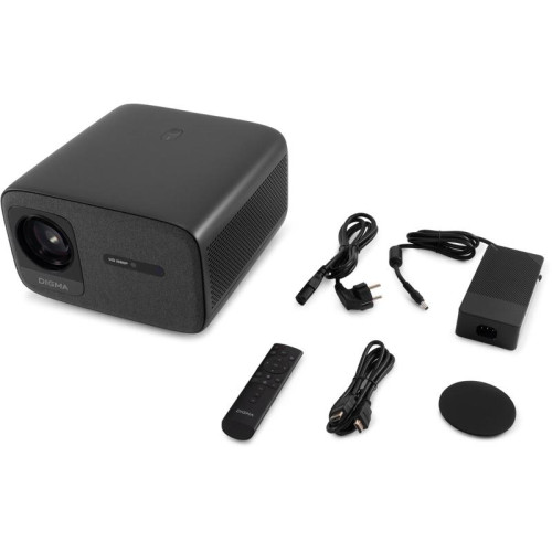 Проектор Digma DP-FHD800A LCD 12000Lm LS 800Lm ANSI (1920x1080) 3000:1 ресурс лампы:50000часов 2xUSB typeA 2xHDMI 4.1кг