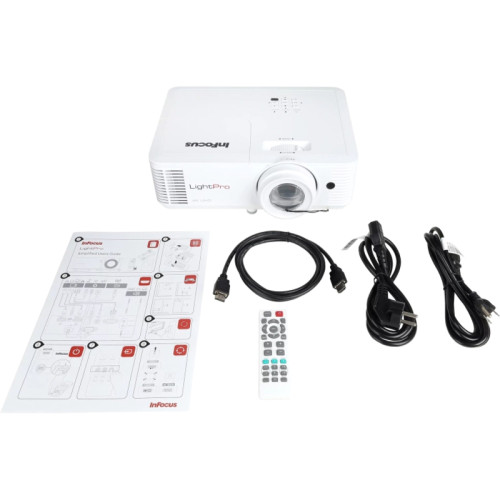 Проектор Infocus IN0061SL DLP 4000Lm LS 4000Lm ANSI (3840x2160) 15000:1 ресурс лампы:5000часов 1xUSB typeA 2xHDMI 3.2кг