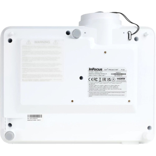 Проектор Infocus IN0061SL DLP 4000Lm LS 4000Lm ANSI (3840x2160) 15000:1 ресурс лампы:5000часов 1xUSB typeA 2xHDMI 3.2кг