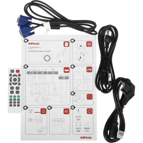 Проектор Infocus IN0024ST DLP 3800Lm LS (1024x768) 30000:1 ресурс лампы:15000часов 1xUSB typeA 1xHDMI 2.9кг