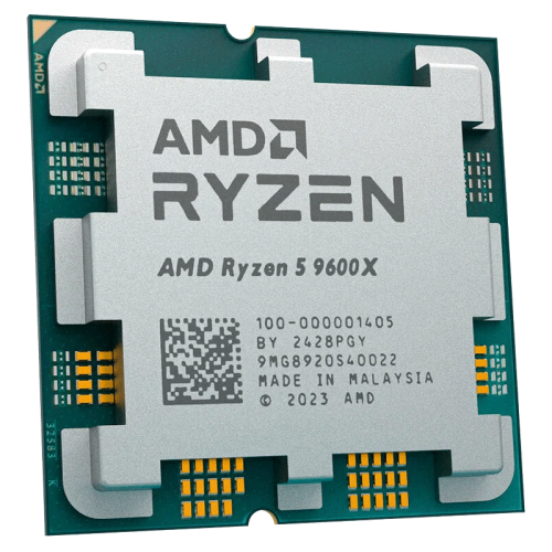 Процессор/ APU AM5 AMD Ryzen 5 9600X (Granite Ridge AM5, 6C/12T, 3.9/5.4GHz, 32MB, 65W, Radeon Graphics) OEM
