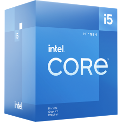 Процессор/ CPU LGA1700 Intel Core i5-12400F (Alder Lake, 6C/12T, 2.5/4.4GHz, 18MB, 65/117W) BOX, Cooler (replacement CM8071504650609, CM8071504555318)