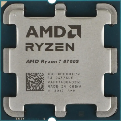 Процессор/ APU AM5 AMD Ryzen 7 8700G (Phoenix, 8C/16T, 4.2/5.1GHz, 16MB, 65W,AMD Radeon 780M) OEM