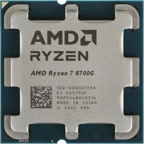 Процессор/ APU AM5 AMD Ryzen 7 8700G (Phoenix, 8C/16T, 4.2/5.1GHz, 16MB, 65W,AMD Radeon 780M) OEM