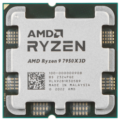 Процессор/ CPU AM5 AMD Ryzen 9 7950X3D (Raphael, 16C/32T, 4.2/5.7GHz, 128MB, 170W) OEM