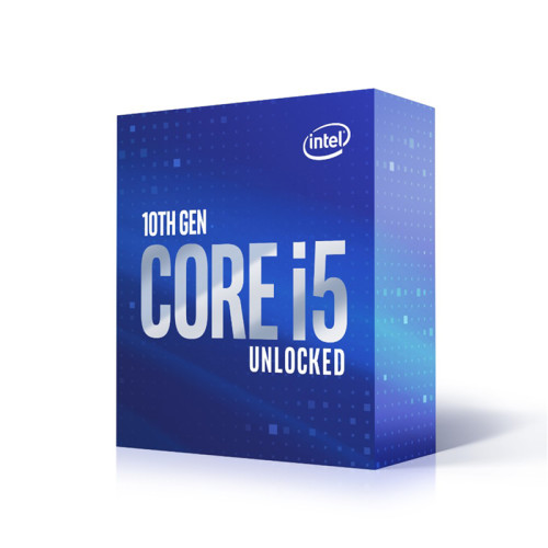 Боксовый процессор/ APU LGA1200 Intel Core i5-10600K (Comet Lake, 6C/12T, 4.1/4.8GHz, 12MB, 125/182W, UHD Graphics 630) BOX