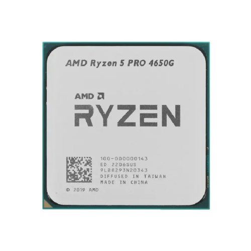 Процессор/ APU AM4 AMD Ryzen 5 PRO 4650G (Renoir, 6C/12T, 3.7/4.2GHz, 8MB, 65W, Radeon Vega 7) OEM