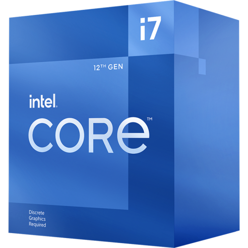 Процессор/ CPU LGA1700 Intel Core i7-12700F (Alder Lake, (8P+4E)C/(16P+4E)T, 2.1/4.8GHz, 25MB, 65/180W) BOX, Cooler