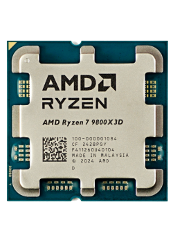 Процессор/ APU AM5 AMD Ryzen 7 9800X3D (Granite Ridge AM5,8C/16T, 4.7/5.2GHz, 96MB, 120W, Radeon Graphics) OEM