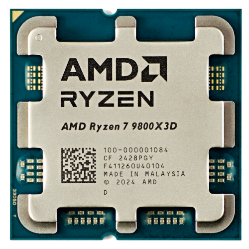 Процессор/ APU AM5 AMD Ryzen 7 9800X3D (Granite Ridge AM5,8C/16T, 4.7/5.2GHz, 96MB, 120W, Radeon Graphics) OEM