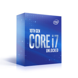 Боксовый процессор/ APU LGA1200 Intel Core i7-10700K (Comet Lake, 8C/16T, 3.8/5.1GHz, 16MB, 125/229W, UHD Graphics 630) BOX