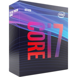 Боксовый процессор/ APU LGA1151-v2 Intel Core i7-9700 (Coffee Lake, 8C/8T, 3/4.7GHz, 12MB, 65W, UHD Graphics 630) BOX, Cooler