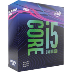 Боксовый процессор/ CPU LGA1151-v2 Intel Core i5-9600KF (Coffee Lake, 6C/6T, 3.7/4.6GHz, 9MB, 95W) BOX