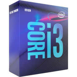 Боксовый процессор/ APU LGA1151-v2 Intel Core i3-9100 (Coffee Lake, 4C/4T, 3.6/4.2GHz, 6MB, 65W, UHD Graphics 630) BOX, Cooler