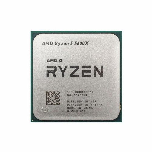 Центральный Процессор AMD RYZEN 5 5600X BOX (100-100000065BOX) (Vermeer, 7nm, C6/T12, Base 3,70GHz, Turbo 4,60GHz, Without Graphics, L3 32Mb, TDP 65W, SAM4), RTL {10} (312042)