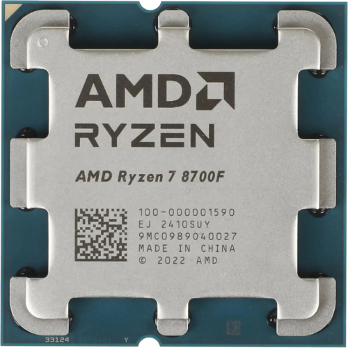 Процессор/ CPU AM5 AMD Ryzen 7 8700F (Phoenix, 8C/16T, 4.1/5.0GHz, 16MB, 65W) OEM