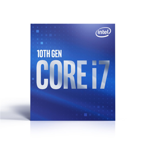 Боксовый процессор/ APU LGA1200 Intel Core i7-10700 (Comet Lake, 8C/16T, 2.9/4.8GHz, 16MB, 65/224W, UHD Graphics 630) BOX, Cooler