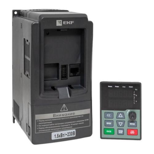 Преобразователь частоты 1.5/2.2 кВт 1х230В VECTOR-100