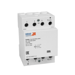 Контактор/ Контактор 230В AC 4НО 63А OptiDin MK-100-6340-230AC