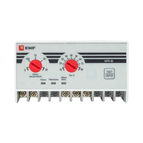 Реле защиты двигателя/ Реле защиты двигателя MPR 80А PROxima