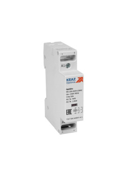 Контактор/ Контактор 230В AC 2НО 20А OptiDin MK-100-2020-230AC