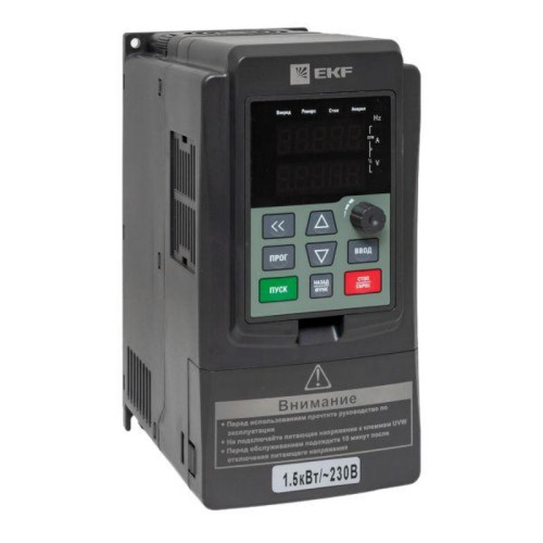 Преобразователь частоты 1.5/2.2 кВт 1х230В VECTOR-100