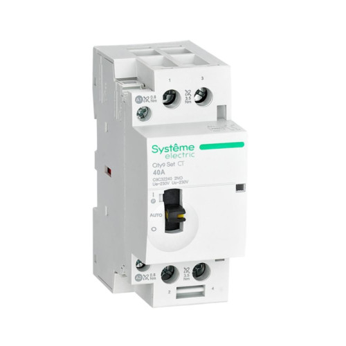 Контактор/ Контактор 2P 2НО 40A AC 230В-230В City9 Set