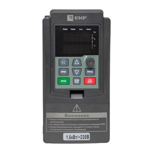 Преобразователь частоты 1.5/2.2 кВт 1х230В VECTOR-100