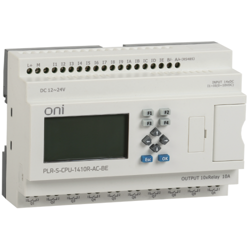 Логическое реле PLR-S. CPU1410(R) 220В AC с экраном ONI