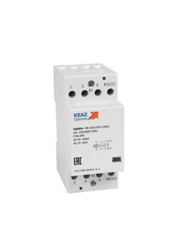 Контактор/ Контактор 24В AC 4НО 25А OptiDin MK-100-2540-24AC