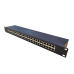 Устройство грозозащиты Gigabit Ethernet PoE на 24 канала. Тип разъемов: RJ45(8P8C). Поддержка PoE IEEE 802.3af/at/bt до 90W. Скорость передачи данных: 10/100/1000 Мбит/c. Защищаемые пины: 1,2,3,6 4,5,7,8. Двухступенчатая защита: Gas Tube + TVS. Максимальн