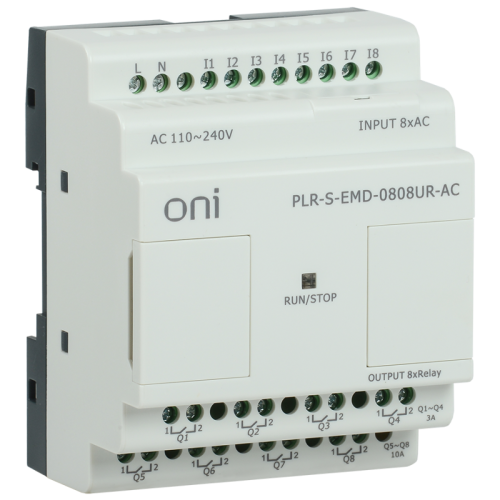 Логическое реле PLR-S. Расширение 8DI/8DO (R) 220В AC ONI