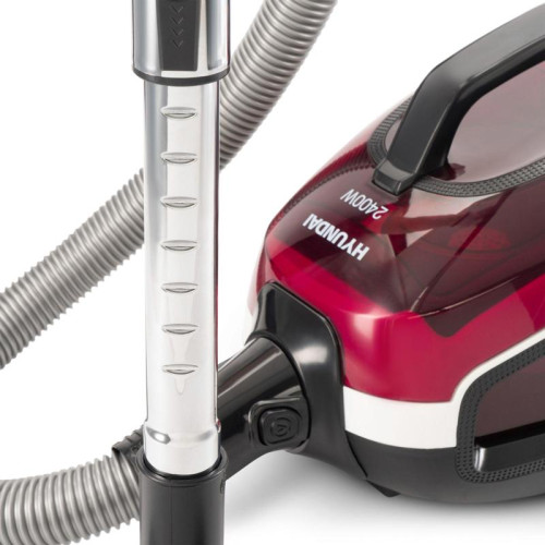 Пылесос/ Пылесос Hyundai HYV-C3370 2400Вт белый/красный