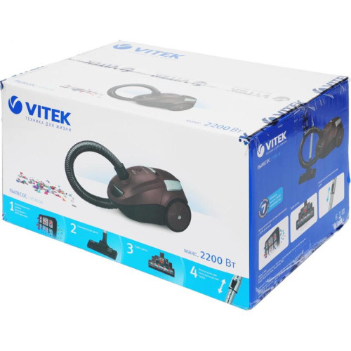 Пылесос/ Пылесос Vitek VT-8138 2200Вт коричневый/черный