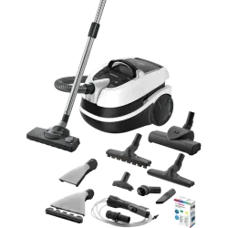 Пылесос BOSCH/ Пылесос BOSCH BWD421PRO 2100 Вт, аквафильтр, 3 в 1, влажная уборка, белый
