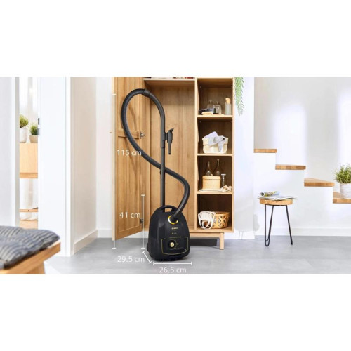 Пылесос/ Пылесос Bosch BGL38GOLD 1700Вт черный/золотистый