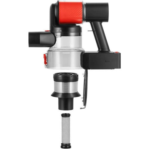 Пылесос/ Пылесос Kitfort КТ-5389 450Вт черный/красный