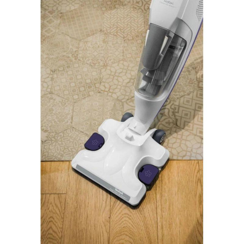 Пылесос паровой/ Пылесос паровой Tefal Clean & Steam Revolution VP7751WH 1500Вт белый/сиреневый Пылесос паровой/ Пылесос паровой Tefal Clean & Steam Revolution VP7751WH 1500Вт белый/сиреневый