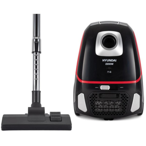 Пылесос/ Пылесос Hyundai HYV-B4995 2220Вт черный/красный (в компл.:1мешок)