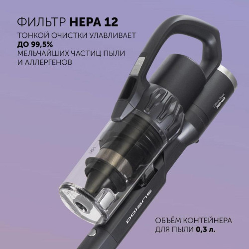 Пылесос/ Пылесос Polaris IQ Home PVCS 4070 600Вт графит/серый