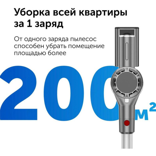 Пылесос ручной/ Пылесос ручной Red Solution V3060 250Вт черный/серый